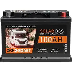 Agm batterie 100ah exakt solarbatterie 100ah 12v dcs