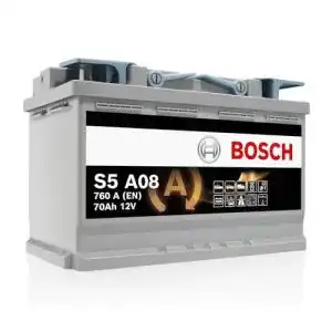 Agm batterie 70 ah bosch automotive bosch s5 a08 autobatterie