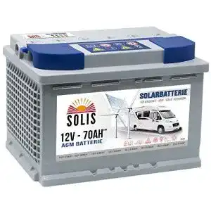Agm batterie 70 ah solis solarbatterie 12v 70ah agm batterie