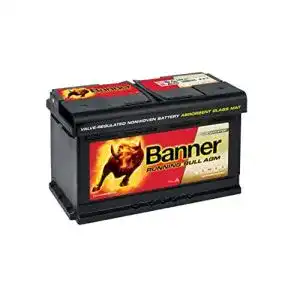 Agm batterie 80ah banner vliesbatterie running bull 80ah