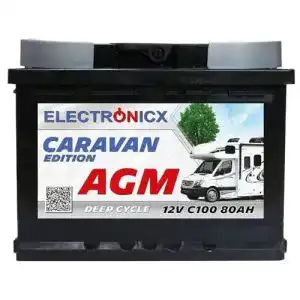 Agm batterie 95ah electronicx agm batterie 80ah