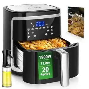 Aigostar fritteuse aigostar cube heissluftfritteuse 7l xxl