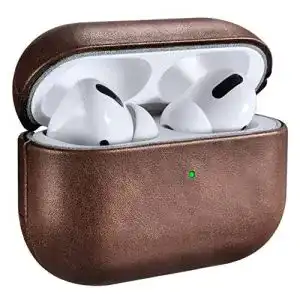 Airpods pro huelle icarerspace ledertasche huelle f airpods pro