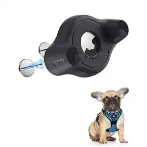 Airtag hund stouchi halsband schutz huelle tpu air tag halter