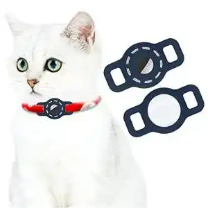 Airtag hund ztvowto silikonhuelle fuer haustierhalsband