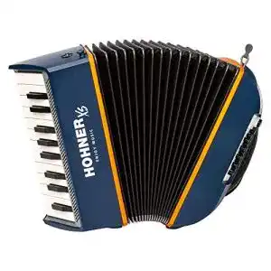 Akkordeon hohner xs kinder blau orange