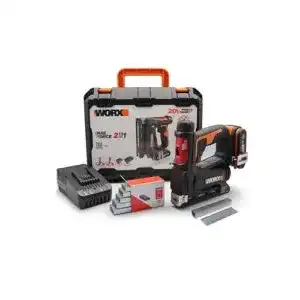 Akku nagler worx wx843 nailforce akku nagler und tacker 20v