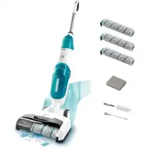 Akku saugwischer leifheit set regulus aqua powervac