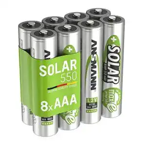 Akkus fuer solarleuchten ansmann akku aaa micro 550mah 12v