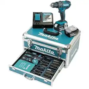 Akkuschrauber set makita dhp482rfx9 schlagbohrschrauber