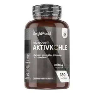 Aktivkohle kapseln weightworld aktivkohle kapseln