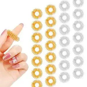 Akupressur ring tonyg p 40 stueck massageringe fuer finger