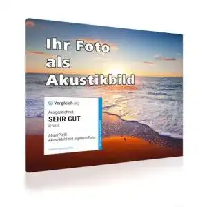 Akustikbild absorpic foto personalisierbar