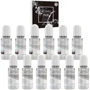 Alcohol ink decorrom weisse alkohol tinte set 120ml
