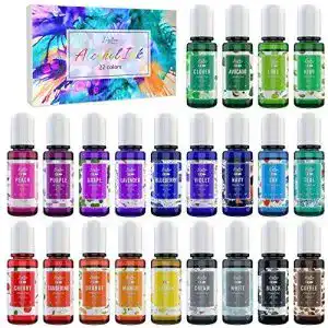 Alcohol ink limino set 22 farben x 10ml alkohol tinte