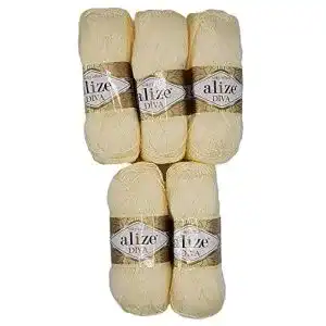 Alize wolle alize 5 x 100 gramm wolle diva batik einfarbig