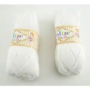 Alize-Wolle - alize wolle alize 5 x 100g strickgarn baby best uni antipilling