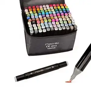 Alkoholmarker mosrac 120 farben permanent alkohol marker set