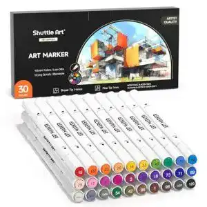 Alkoholmarker shuttle art alkohol marker 30 bunte marker
