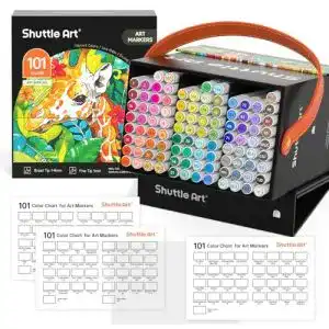 Alkoholmarker shuttle art alkohol marker set 100 bunte