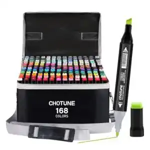 Alkoholmarker touchcool 168 farben marker stifte set