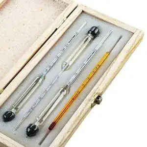 Alkoholmeter tefeler tester 3 pcs hydrometer meter