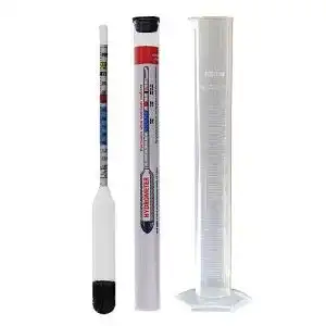 Alkoholmeter thermometer world hydrometer alkoholmessgeraet