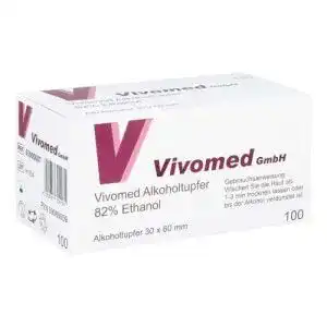 Alkoholtupfer vivomed gmbh 100 st tupfer drogerie