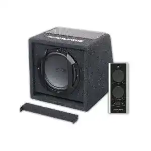 Alpine subwoofer alpine swe 815 auto soundsystem schwarz