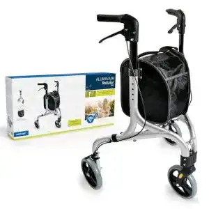 Alu rollator weinberger aluminium rollator mit 3 raedern
