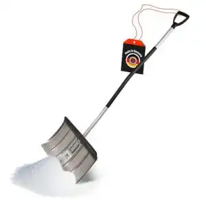 Alu schneeschieber shw fire 50 cm mit ergonomischem griff