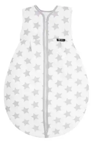 Alvi Kugelschlafsack Thermo für Babys Wattierter Winterschlafsack