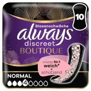 Always slipeinlagen always discreet boutique inkontinenzeinlagen