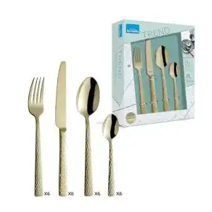 Amefa besteck amefa pvd besteck set felicity champagner