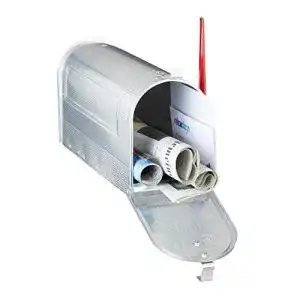 Amerikanischer briefkasten relaxdays aluminium original us