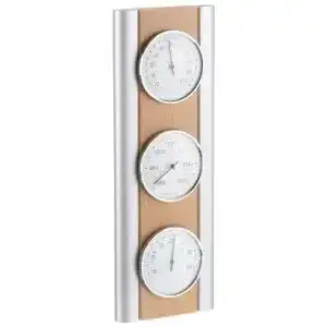 Analoge wetterstation tfa dostmann aus buche barometer