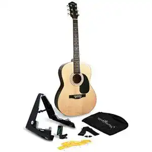 Anfaenger gitarre martin smith akustikgitarren set