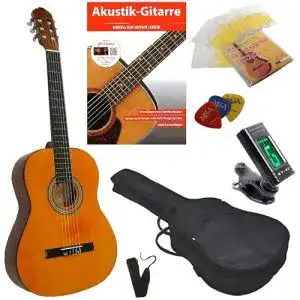 Anfaenger gitarre msa 4 4 konzertgitarre starter set
