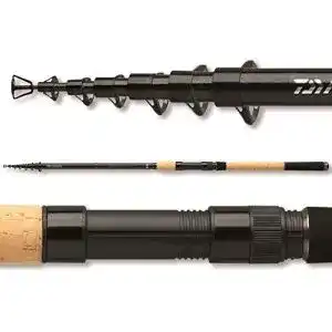 Angel daiwa megaforce tele 240m 7 25g teleskoprute spinnrute
