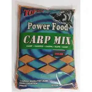 Angelfutter top secret power food grundfutter color carp mix