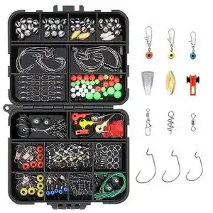 Angelhaken vicloon 191stk kit angelzubehoer set inkl jig haken