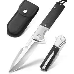 Angelmesser nedfoss beast klappmesser klingenlaenge 10cm