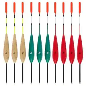 Angelposen sailupxinyuan 10 x holzrutsch bobber