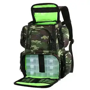 Angelrucksack mit boxen lixada tackle angeltasche rucksack