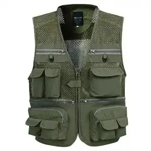 Anglerweste kefitevd herren outdoor weste maenner aermellos