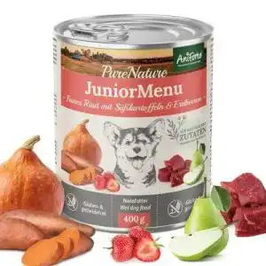 Aniforte hundefutter aniforte nass junior rind 6 x 400g