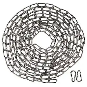 Ankerkette exleco 5m edelstahlkette 3mm stahlkette kette