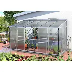 Anlehngewaechshaus terrando vitavia gewaechshaus ida 7800