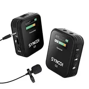 Ansteckmikrofon kabellos synco g2 a1 lavalier mikrofon
