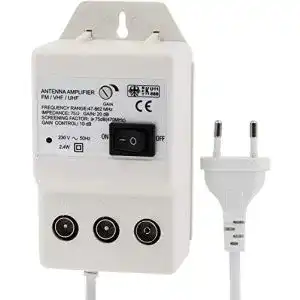 Antennenverstaerker hava digital fuer 2 geraete uhf vhf kabel tv